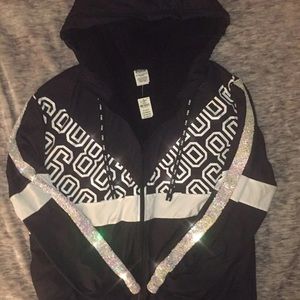 PINK Sherpa Lined Full Zip Anorak